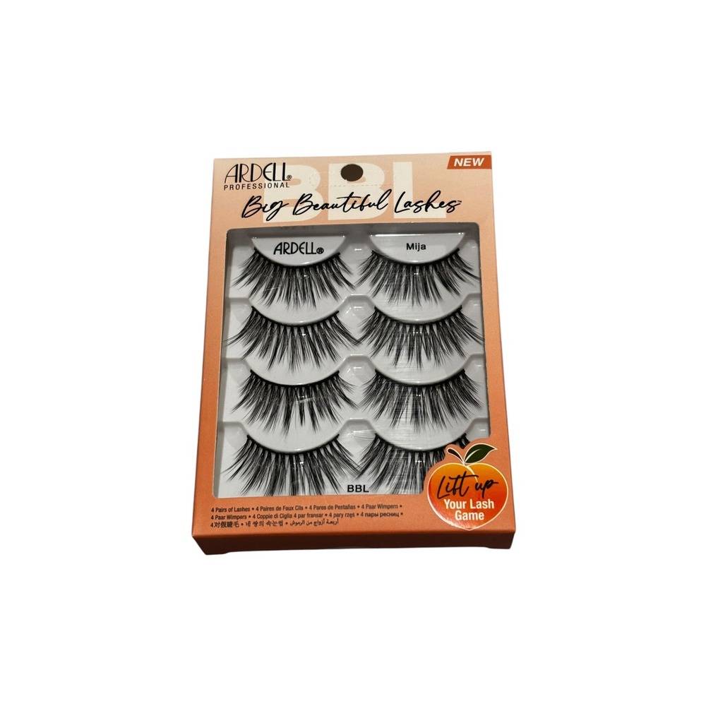 Ardell Professional‎ BBL Big Beautiful Lashes Mija 4 Pairs Faux Cils 42677 Black